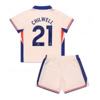 Maglie da calcio Chelsea Ben Chilwell #21 Seconda Maglia Bambino 2024-25 Manica Corta (+ Pantaloni corti)